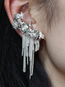 Paper Rose Ear Cuff