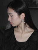 Rouge Bird Stud Earring - single