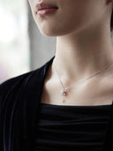 Twin Lotus Necklace