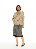 Double-Breasted Napoleon Trench Coat