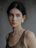 Silver Sea Shell Earrings
