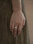 Silver Chestnut Ring