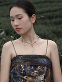 Red Leaf Necklace