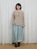 Coffee Relaxed Henley Top
