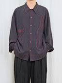 Black Dionysus Washed Shirt