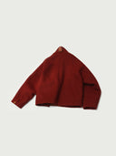 Red Double-Breasted Coat