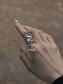 Blush Leaf Ring