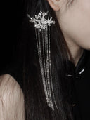 Frosted Blossom Hair Clip