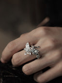Moonlit Bud Ring