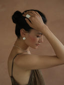 Silver Silken Feather Ring
