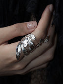 Blush Leaf Ring