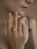 Silver Chestnut Ring
