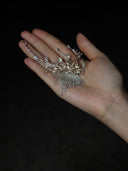 Snowfall on Branches Hair Clip
