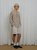 Coffee Relaxed Henley Top
