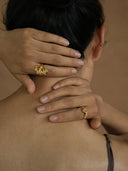 Gold Peacock Tail Ring