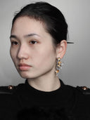 Golden Stamen Stud Earring - single