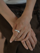 Silver Pine Turquoise Ring