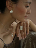 Silver Silken Feather Ring