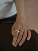 Silver Pine Turquoise Ring
