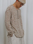 Coffee Relaxed Henley Top