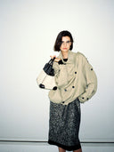 Double-Breasted Napoleon Trench Coat