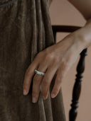 Silver Pine Turquoise Ring