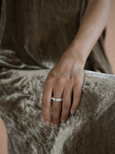 Silver Pine Turquoise Ring