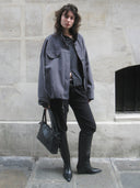 Dark Grey Autumn Whisper Jacket