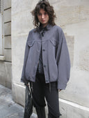 Dark Grey Autumn Whisper Jacket