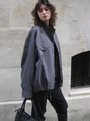 Dark Grey Autumn Whisper Jacket