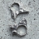 Polished sharp whispers ring