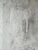 White CL Lace Bodysuit