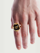 prestashop:1:1050:4734 | Gold shell agate ring