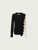 prestashop:1:1656:5358 | Black/white panel pullover