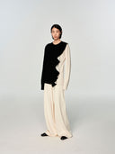 prestashop:1:1656:5360 | Black/white panel pullover
