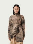 prestashop:1:1692:17534 | Tie Dyed Asymmetrical Strapping Shirt