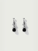 prestashop:1:1940:17579 | Black bell silver earrings