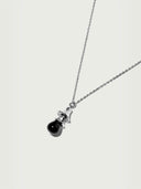 prestashop:1:1941:17589 | Black bell silver necklace