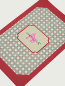 prestashop:1:2024:6678 | Red and yellow coiling dragon placemat（set-2pcs）