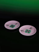 prestashop:1:2029:6706 | Pink crane and peach plate（set-2pcs）