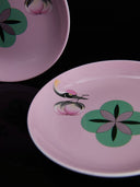 prestashop:1:2029:6707 | Pink crane and peach plate（set-2pcs）