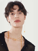 prestashop:1:2048:15751 | Gold long tassel butterfly necklace