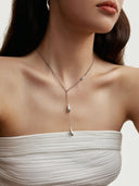 prestashop:1:2084:18190 | White Classic Raindrop Necklace