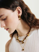 prestashop:1:2174:16734 | Amber berry and beads necklace
