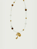 prestashop:1:2176:16742 | Amber and white flower shrub necklace