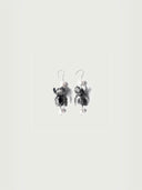 prestashop:1:2186:14237 | Black silver iris pearl earrings