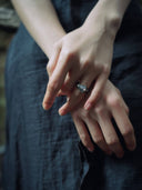 prestashop:1:2193:15382 | Black leaf and pearl ring