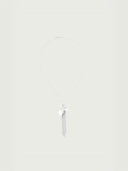 prestashop:1:2202:15521 | Silver leaf tassel necklace