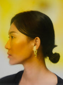 prestashop:1:2207:17842 | Silver and red spike amber earcuff - large