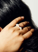 prestashop:1:2211:17919 | Silver and red wafer amber ring